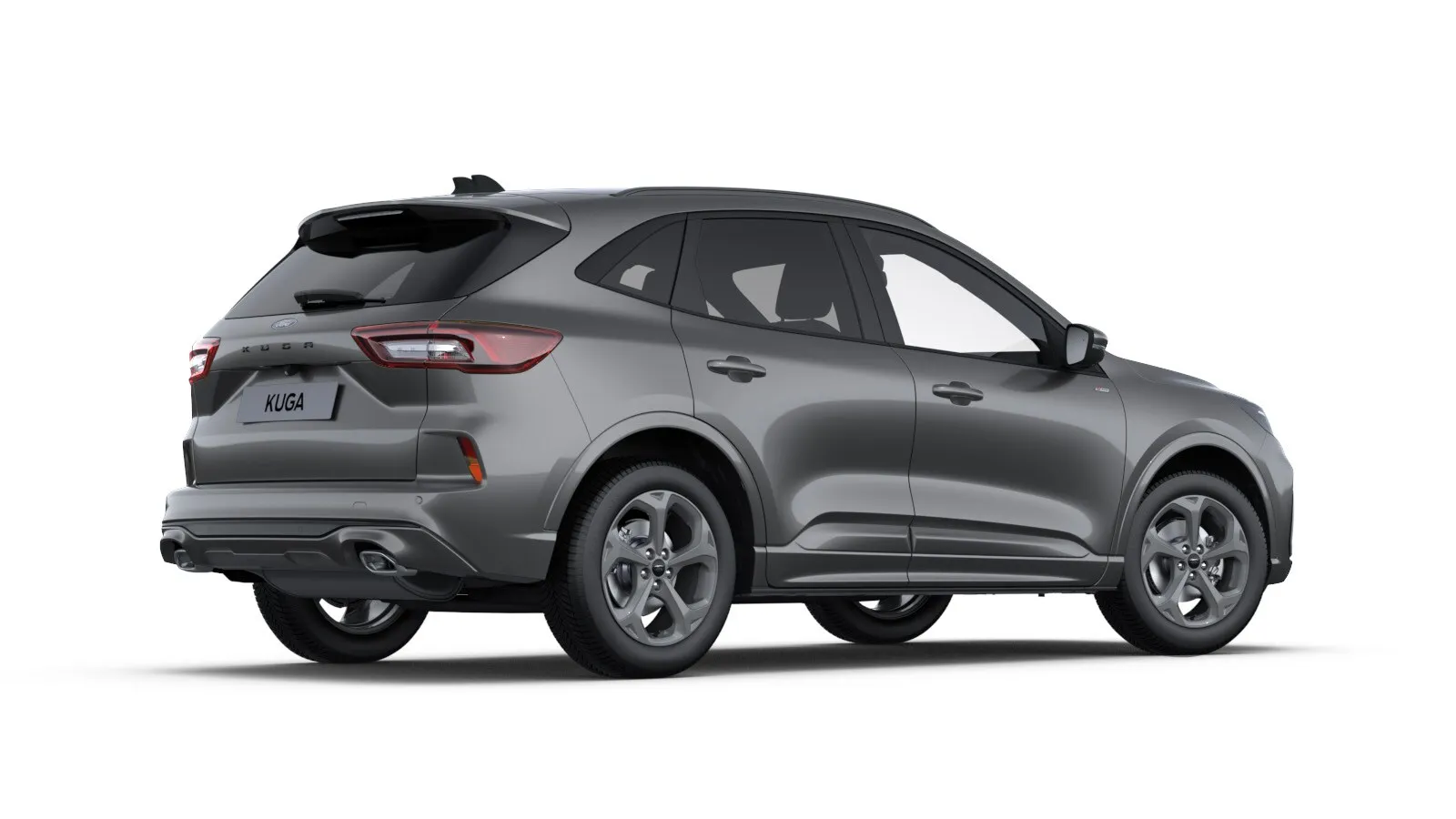 Kuga, ST-Line X, šedá Matter, rear
