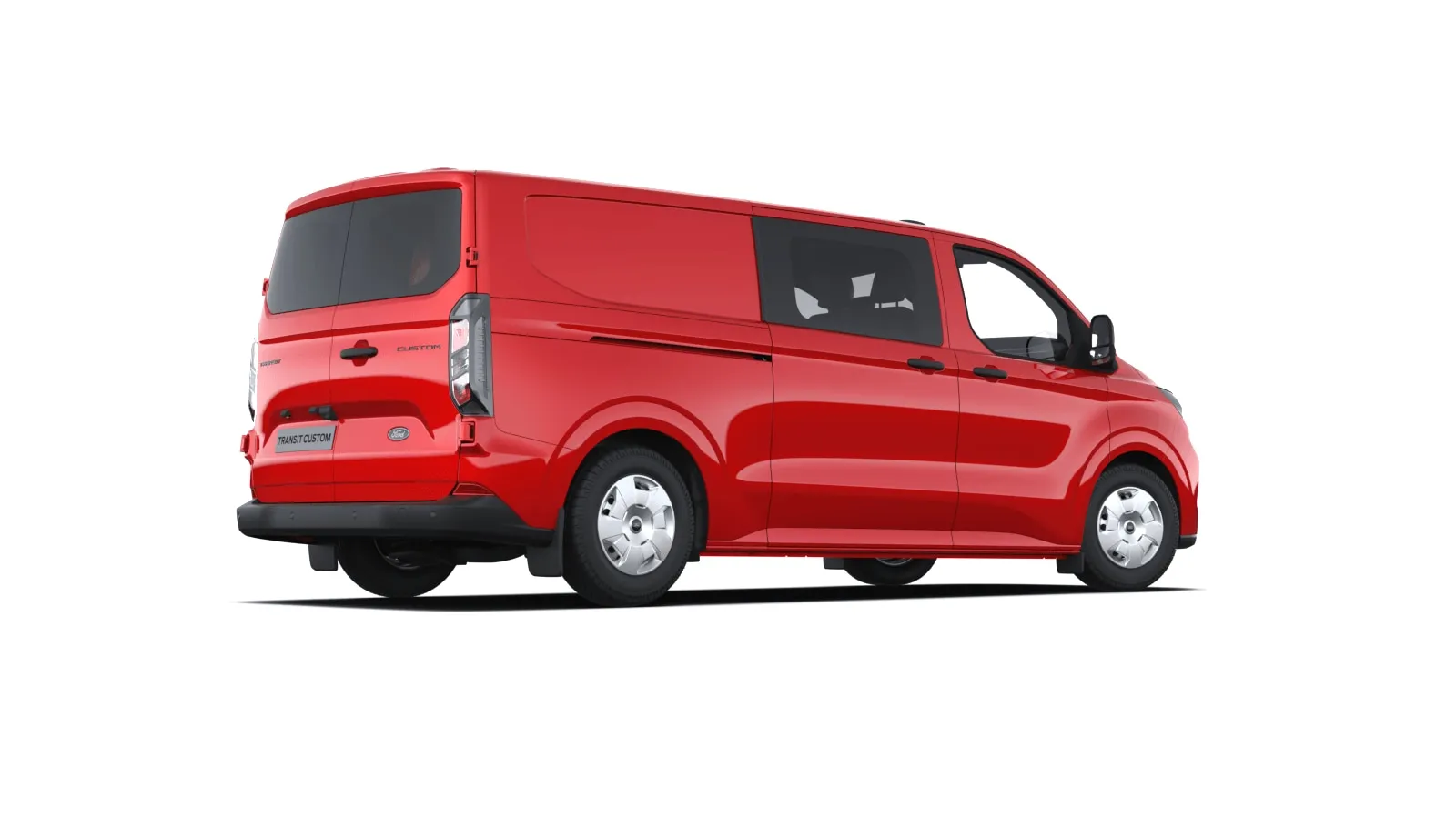 Transit Custom Kombi Van M1 320 L2 H1, Trend, Červená Race, side