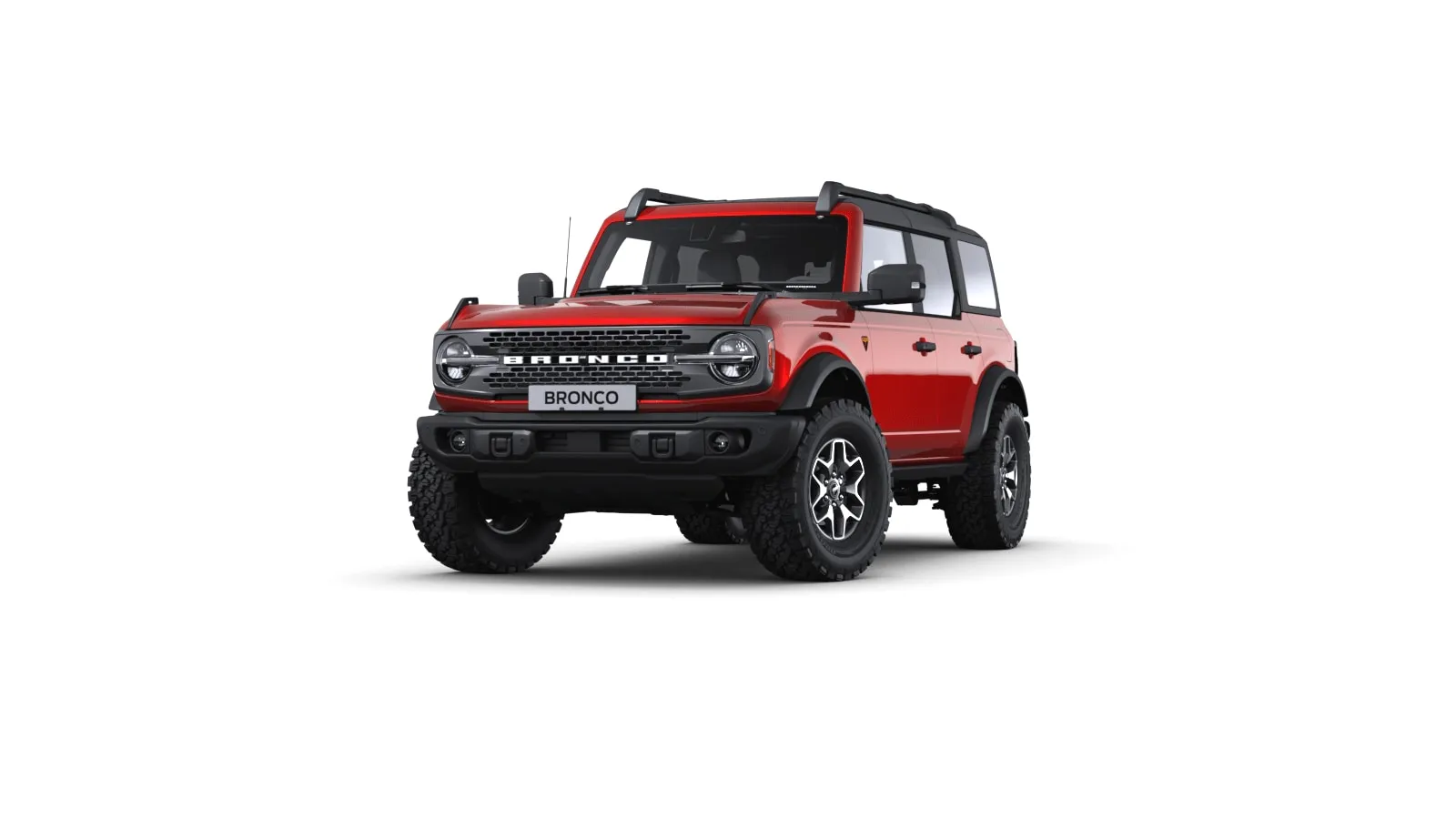 Bronco, Badlands, Červená Hot Pepper, rear