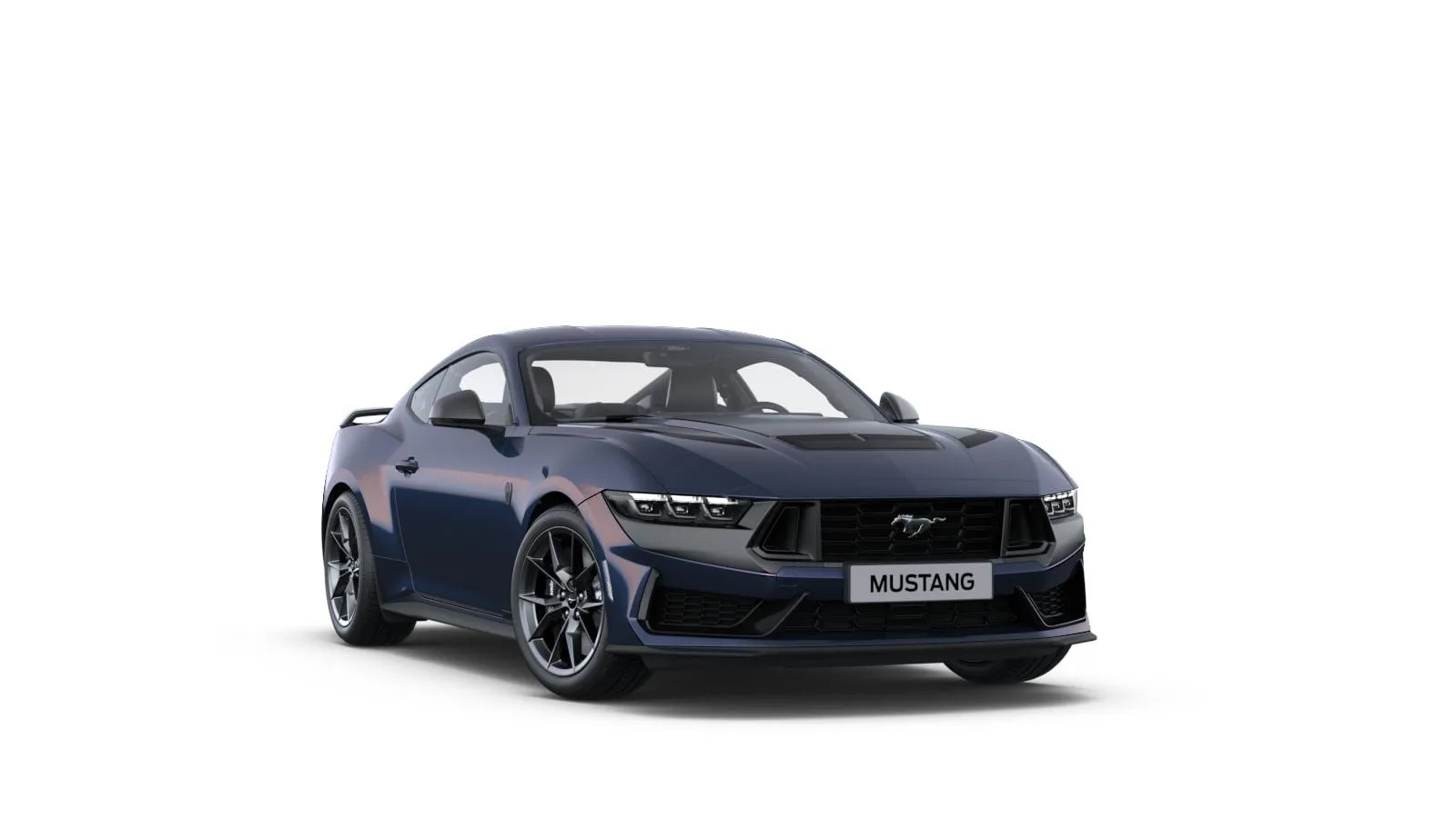 Mustang Fastback, Dark Horse, Modrá Ember (pouze se sadou Dark Horse), front