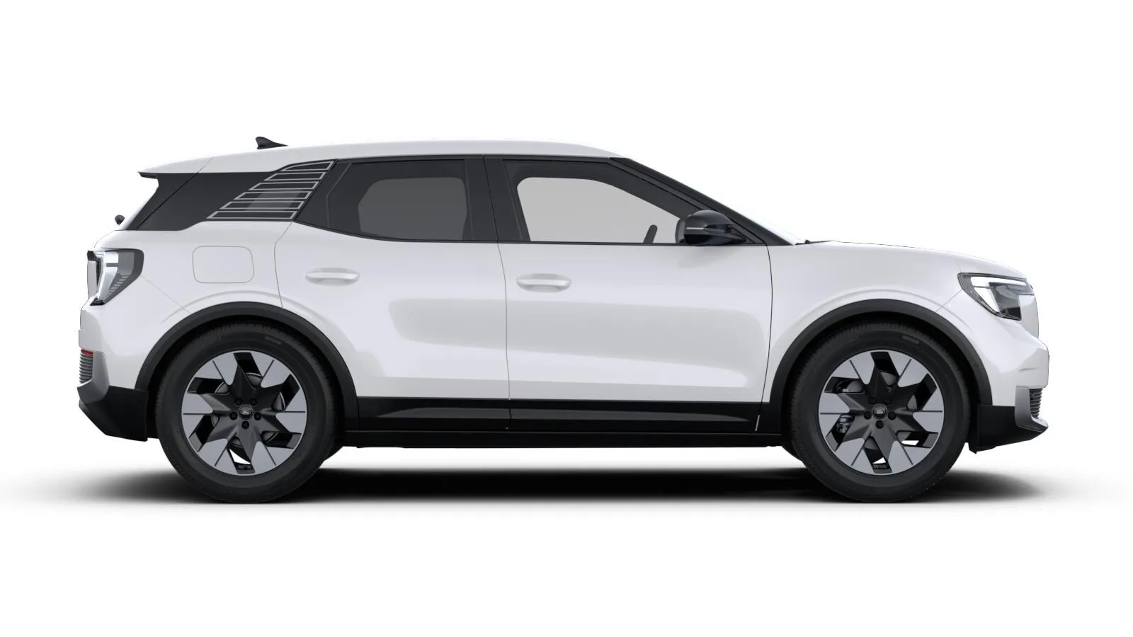 Explorer EV, Premium, bílá Frozen, side