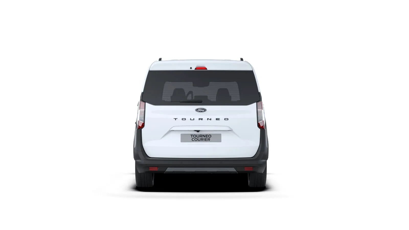 Ford Tourneo Courier II Active v barvě bílá Frozen – pohled zezadu