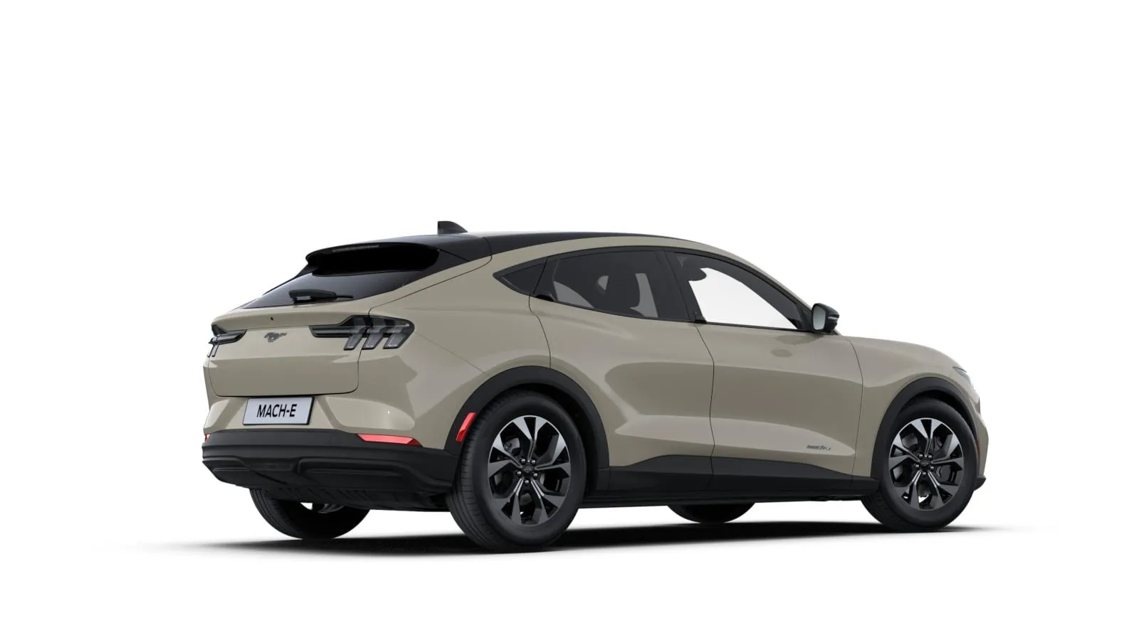 Mustang Mach-E, Mach-E, béžová Terrain, rear