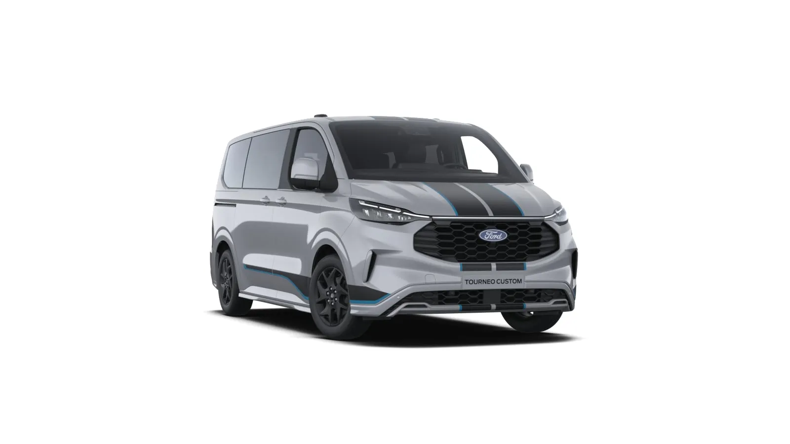Tourneo Custom 320 L1 H1, Sport, Šedá Matter, front
