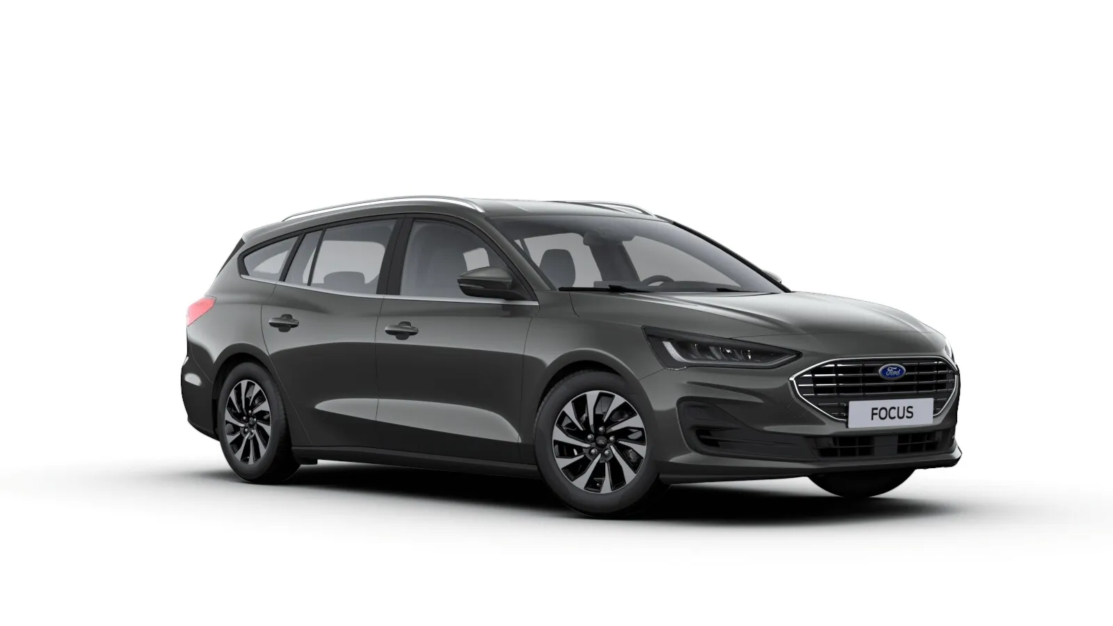 Focus kombi, Titanium, šedá Magnetic, front