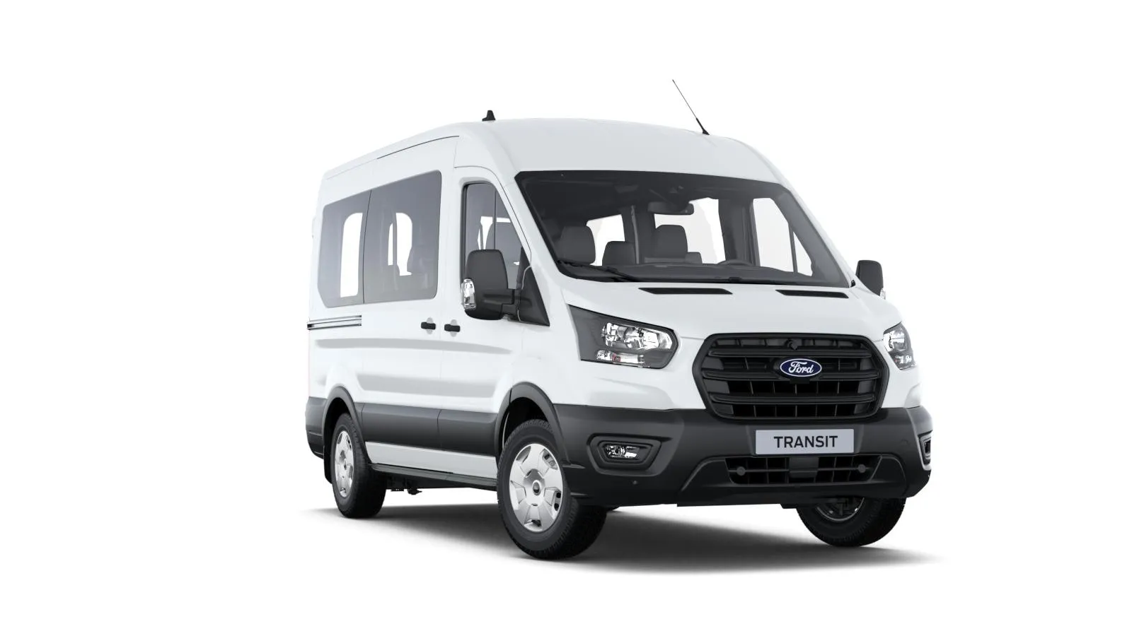 Transit Van Kombi M1 350 L2 H2 (2026.50), Trend, Bílá Frozen, front