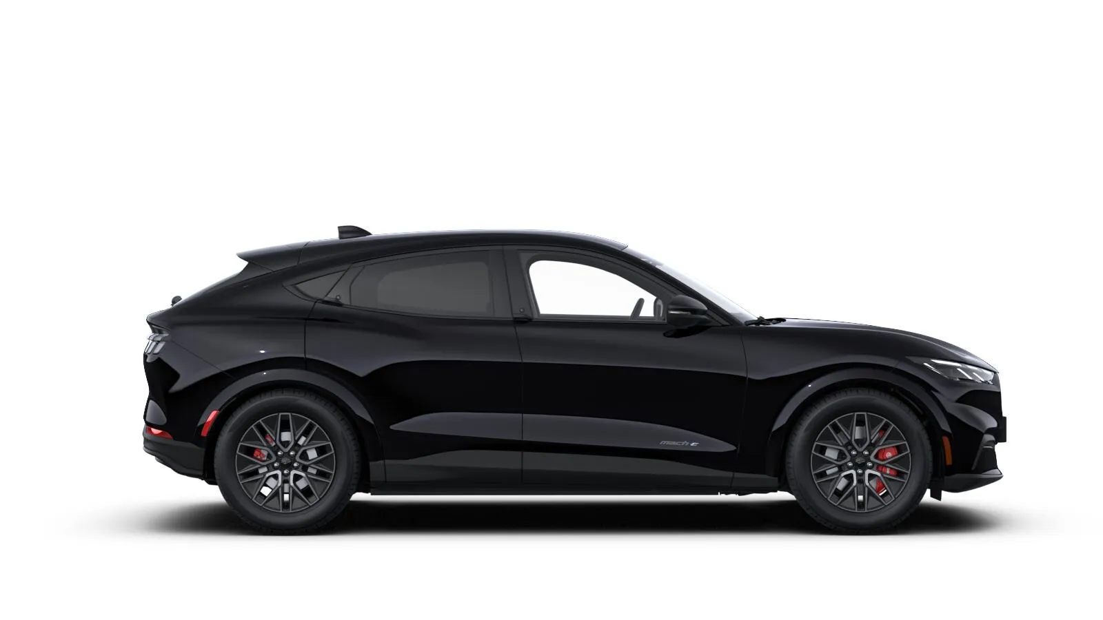 Mustang Mach-E, Premium, černá Absolute, side
