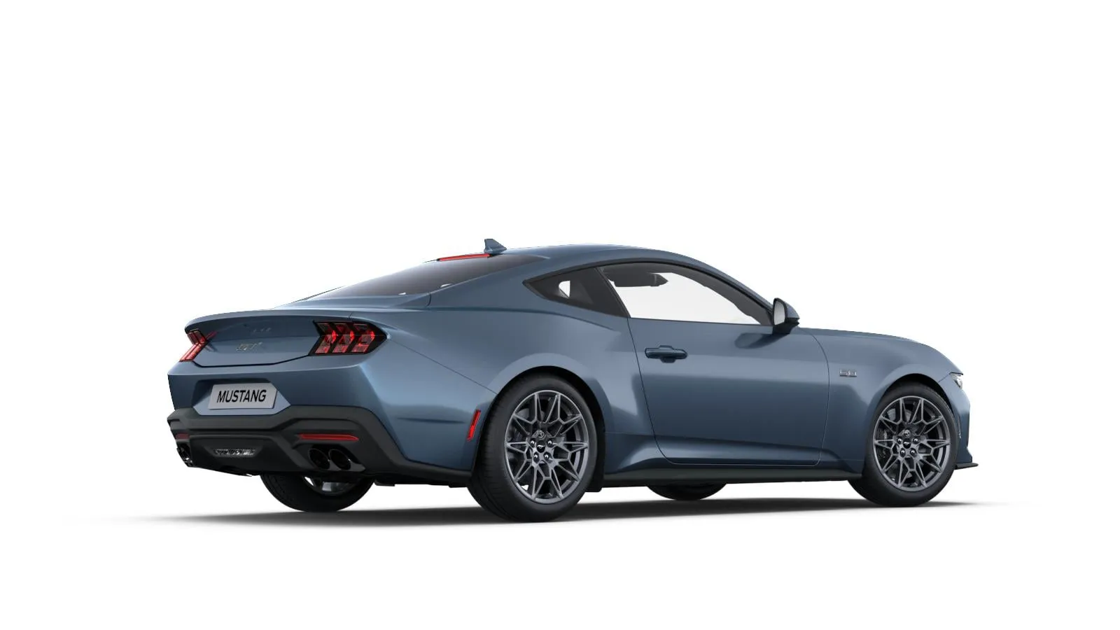 Mustang Fastback, GT, Modrá Vapor, rear