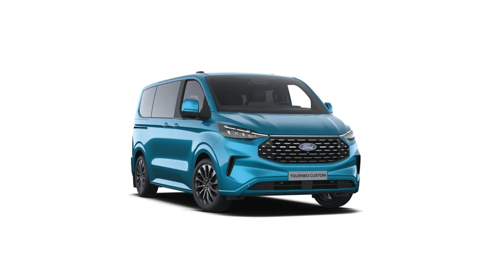 Tourneo Custom 320 L1 H1, Titanium X, Modrá Digital Aqua, front