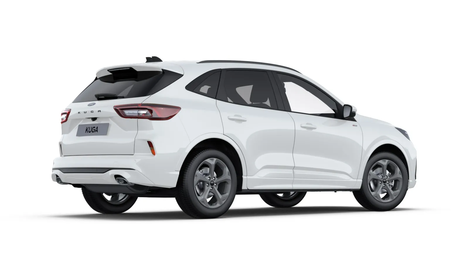 Kuga, ST-Line X, bílá Frozen, rear