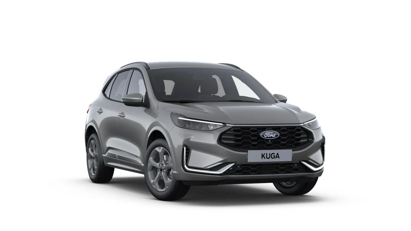 Kuga, ST-Line X, stříbrná Solar, front