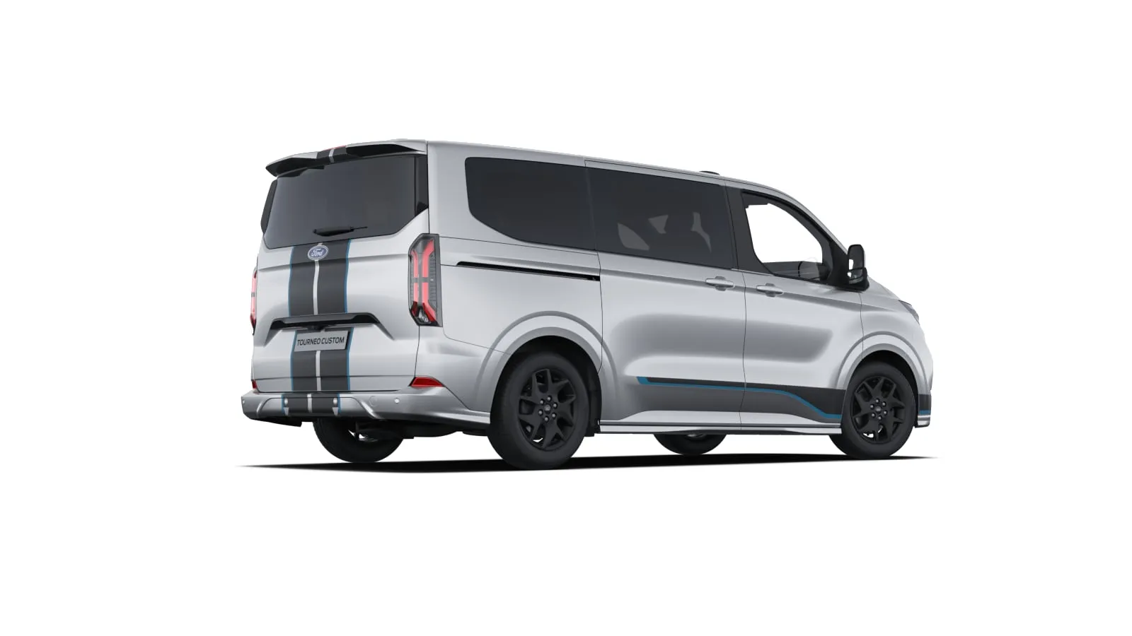 Tourneo Custom 320 L1 H1, Sport, Stříbrná Moondust, side