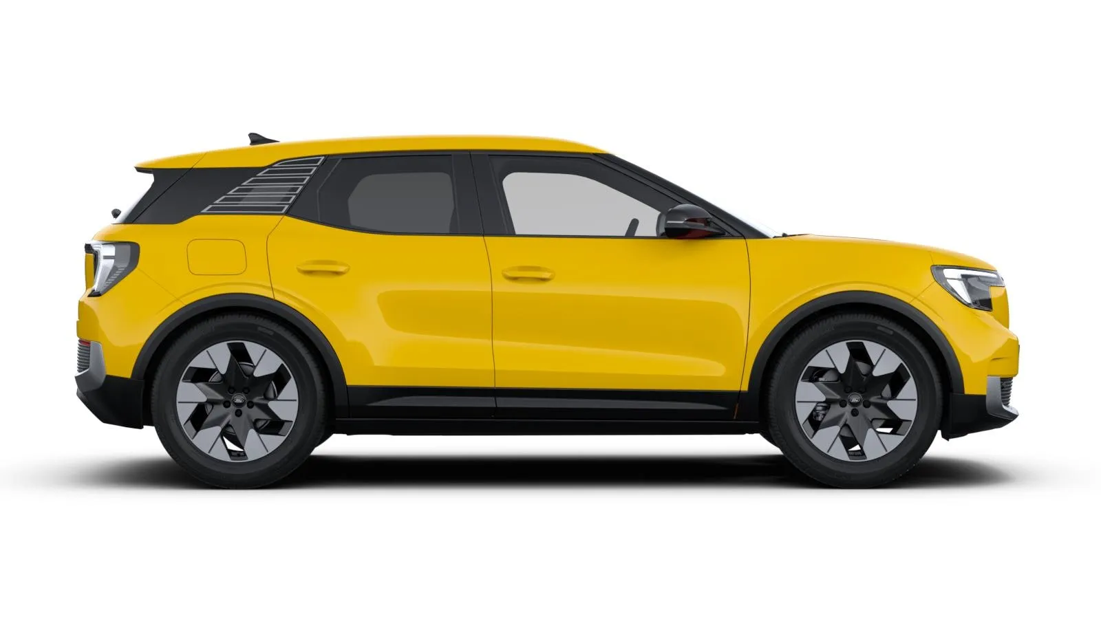 Explorer EV, Premium, žlutá Vivid, side