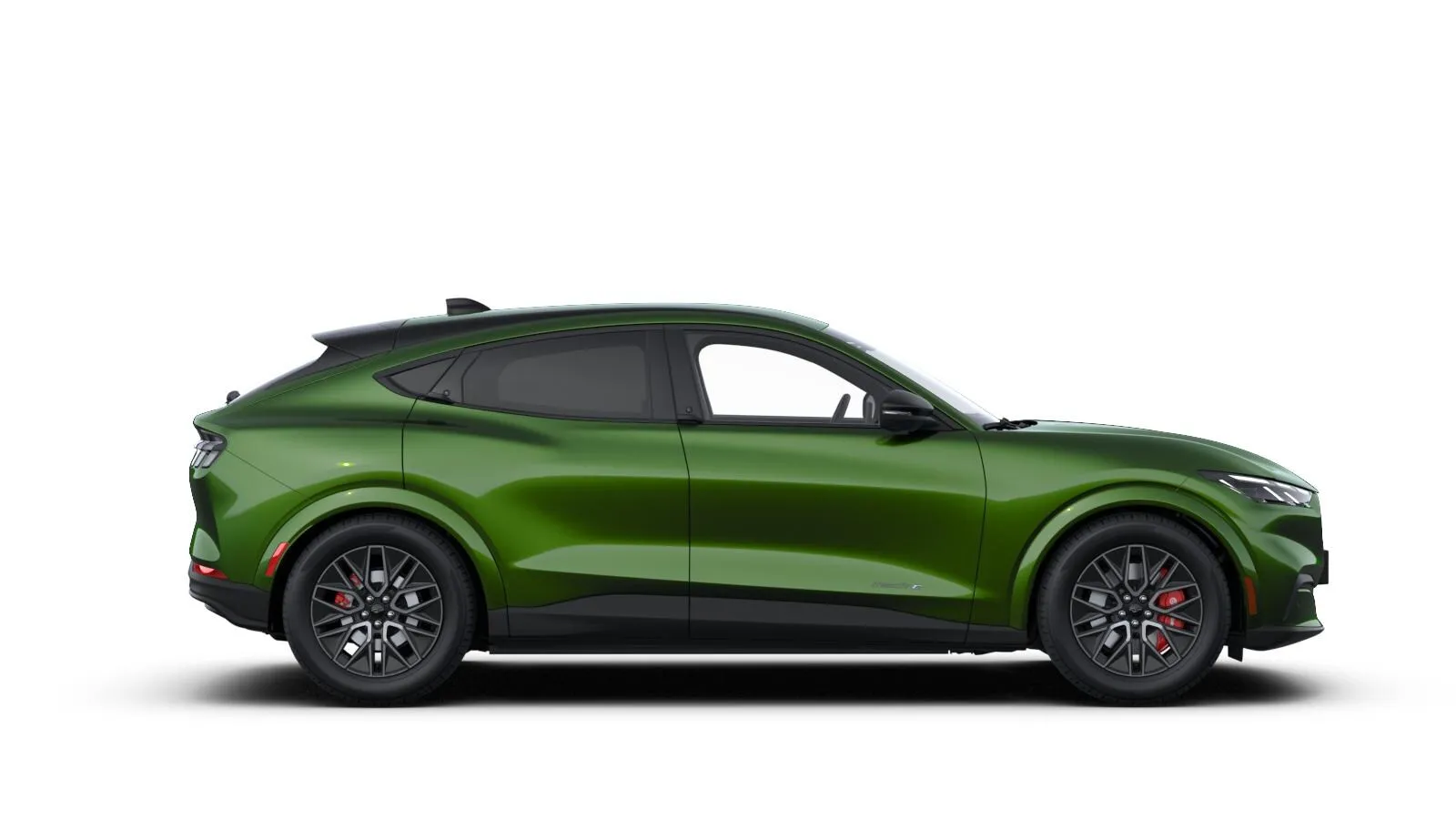 Mustang Mach-E, Premium, zelená Eruption, side
