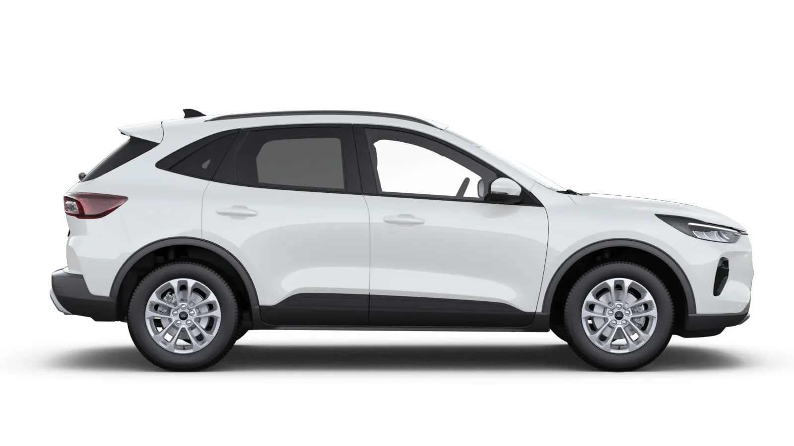 Kuga, Titanium, bílá Frozen, side