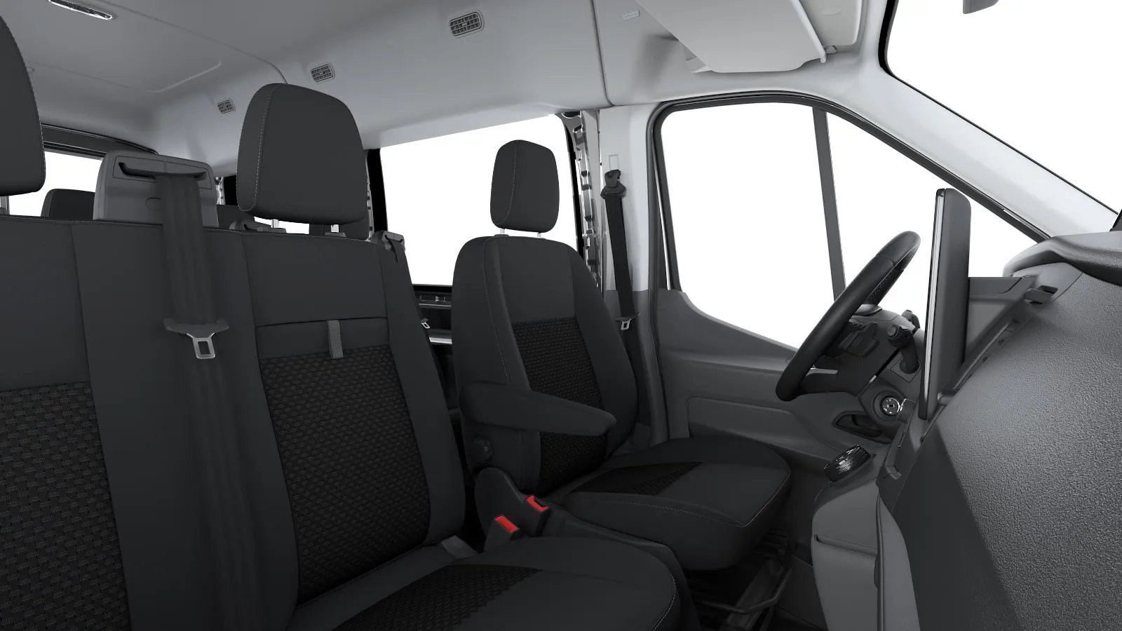 Transit Van Kombi M1 350 L2 H2 (2026.50), Trend, interiér Tmavé látkové potahy, seats