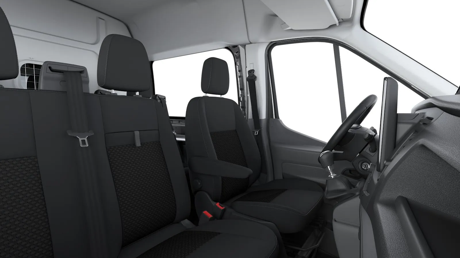 Transit Van DCiV 350 L2 H2 (2026.50), Trend, interiér Tmavé látkové potahy, seats