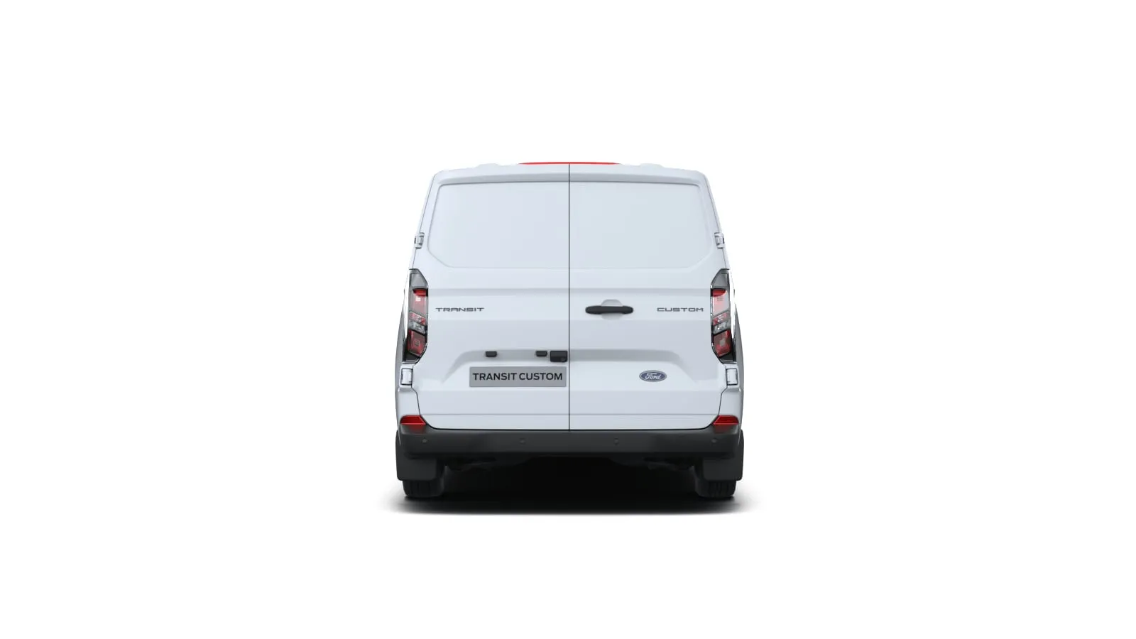 Transit Custom Van 280 L1 H1, Trend, Bílá Frozen, rear