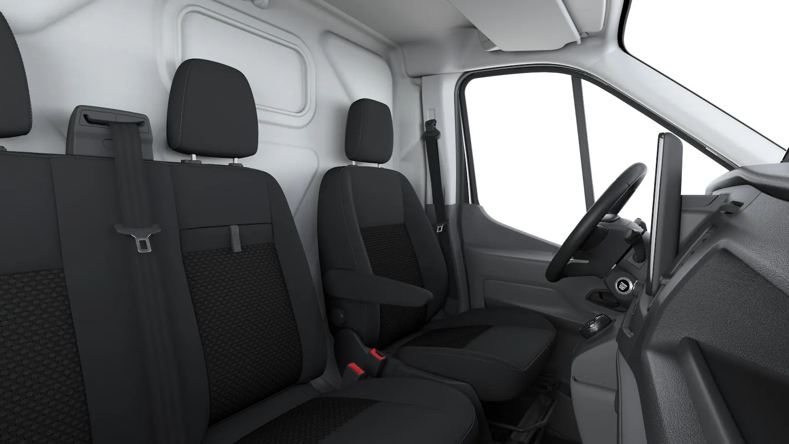 Transit Van Van 350 L2 H2 (2026.50), Base, interiér Tmavé látkové potahy, seats