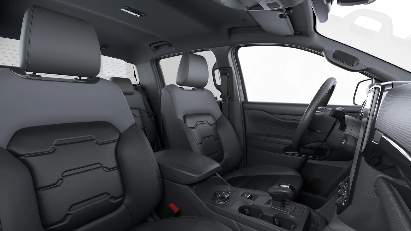 Ranger Double Cab, Limited, interiér Kůže Apex, seats