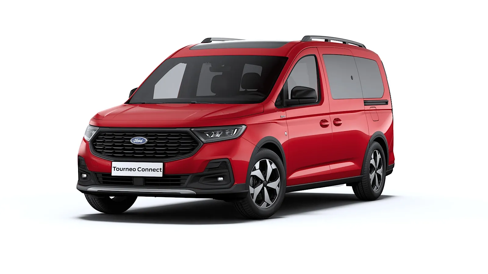 Grand Tourneo Connect, Active, Červená Lava, side