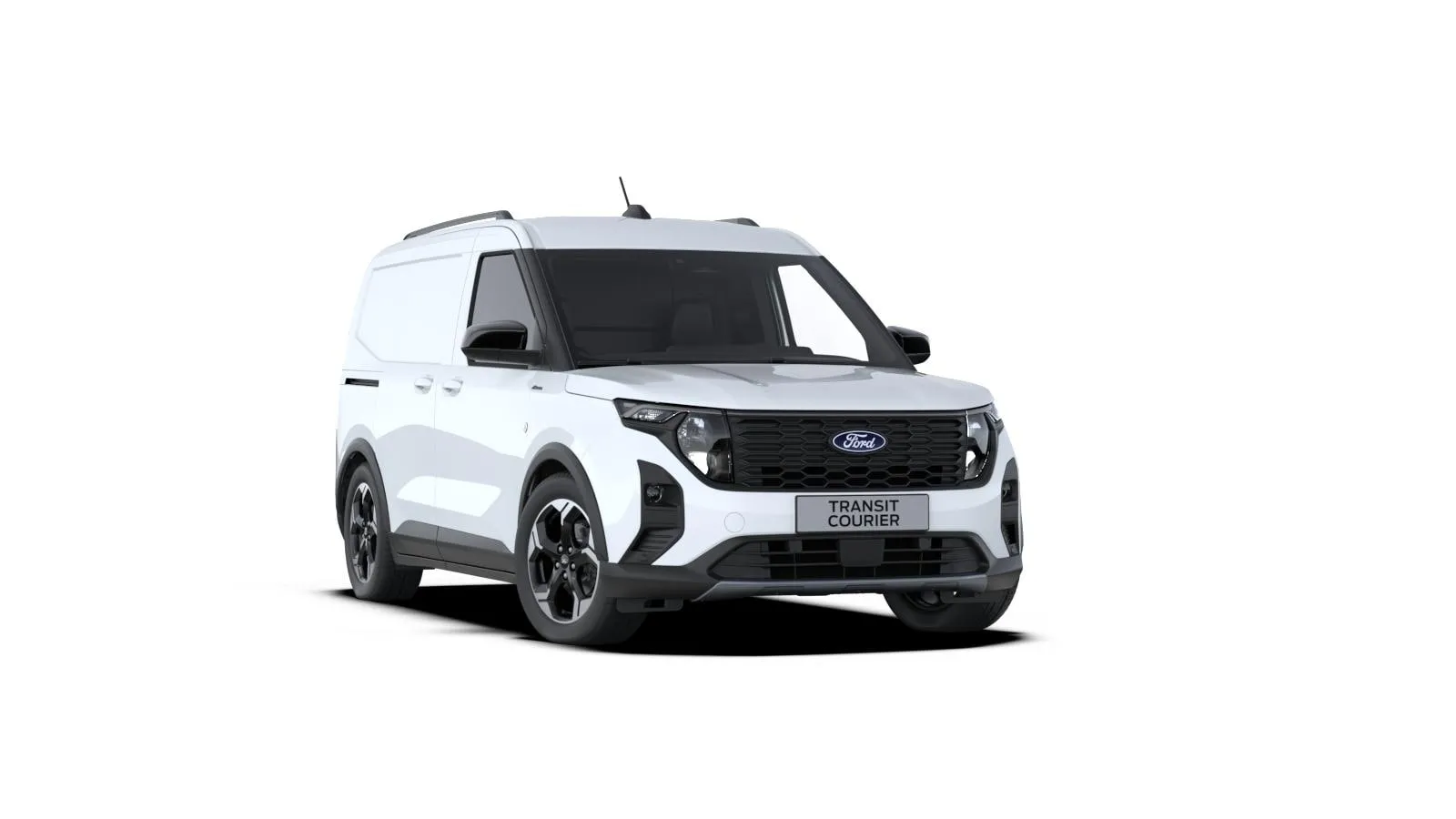 Ford Transit Courier Van Active v barvě bílá Frozen – pohled zepředu