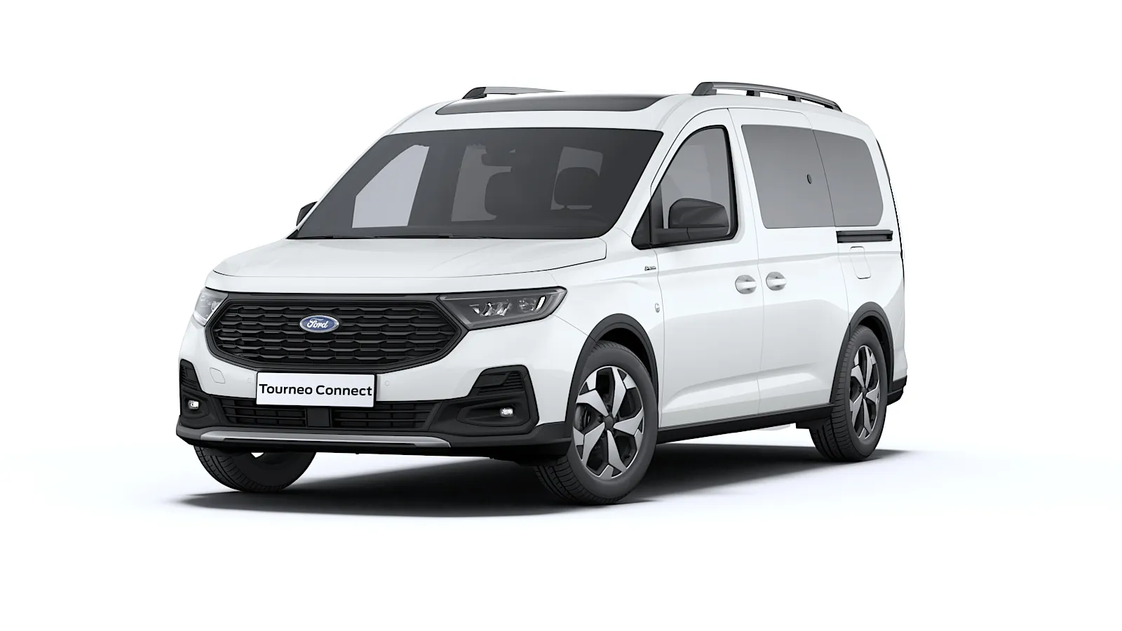 Ford Grand Tourneo Connect III Active v barvě bílá Frozen – pohled z boku