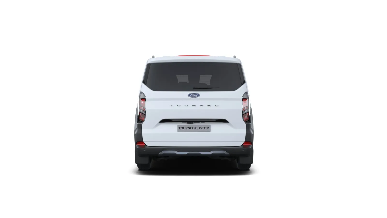Ford Tourneo Custom II Active v barvě bílá Frozen – pohled zezadu