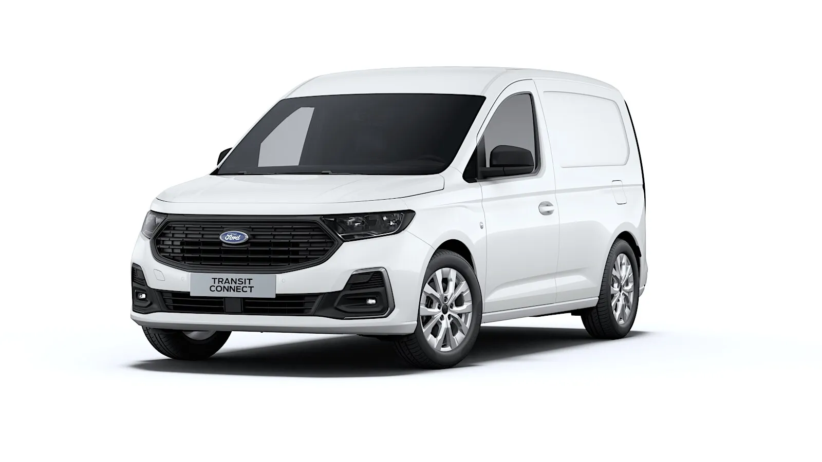 Ford Transit Connect Van Limited v barvě bílá Frozen – pohled z boku