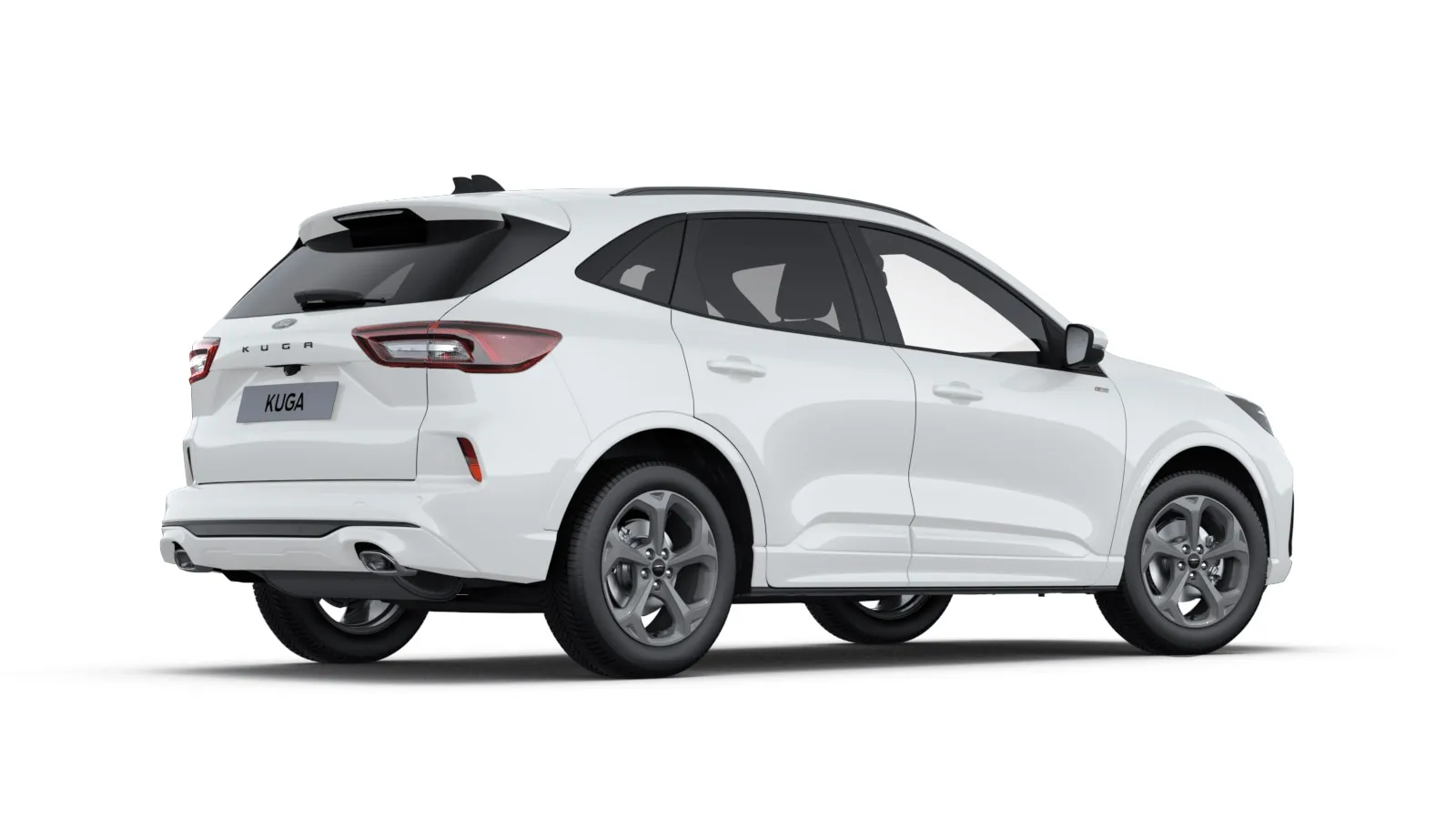 Kuga, ST-Line, bílá Frozen, rear