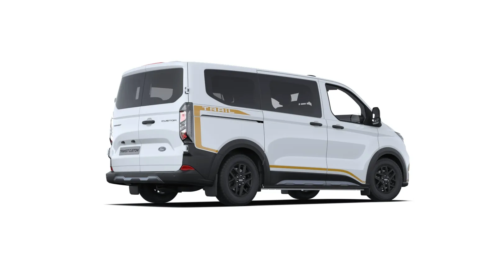 Transit Custom Kombi M1 320 L1 H1, Trail, Bílá Frozen, side