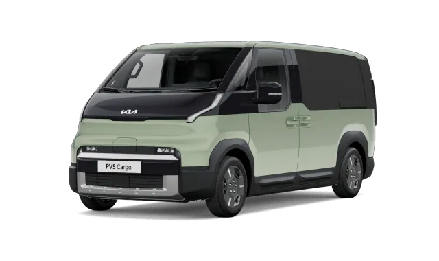 PV5 Cargo 4D, Essential L2H1, Modrá Mint, front