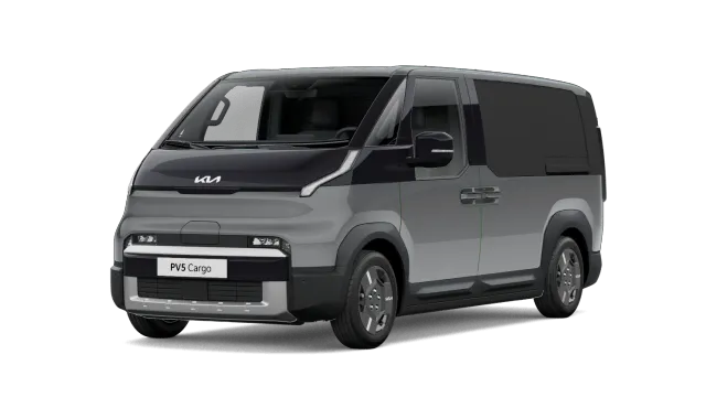 PV5 Cargo 4D, Essential L2H1, Šedá Steel, front