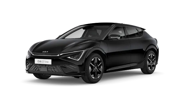 EV6, GT-Line, Perleťová černá Aurora, front