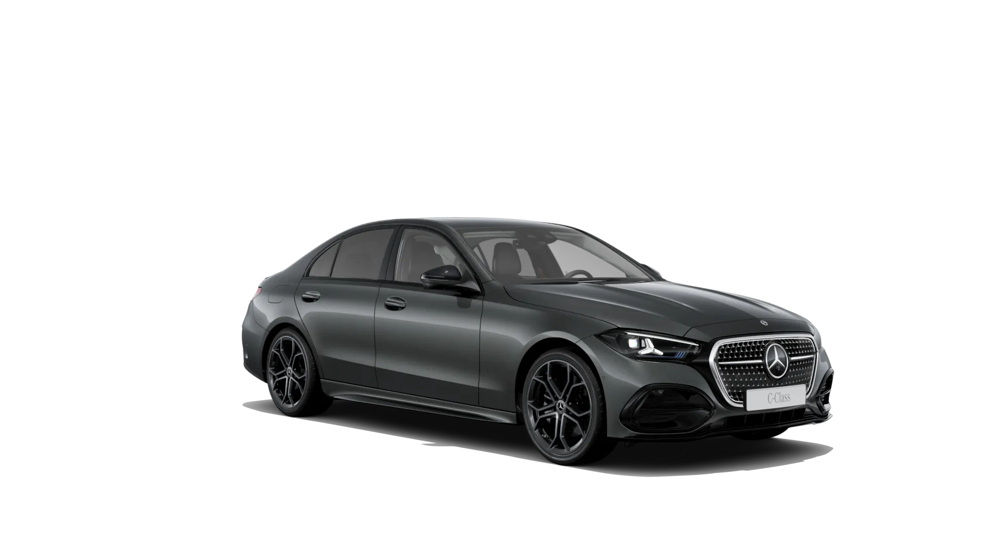 Třída C sedan (W206-fl), Linie AMG Plus, Metalická šedá graphite, front