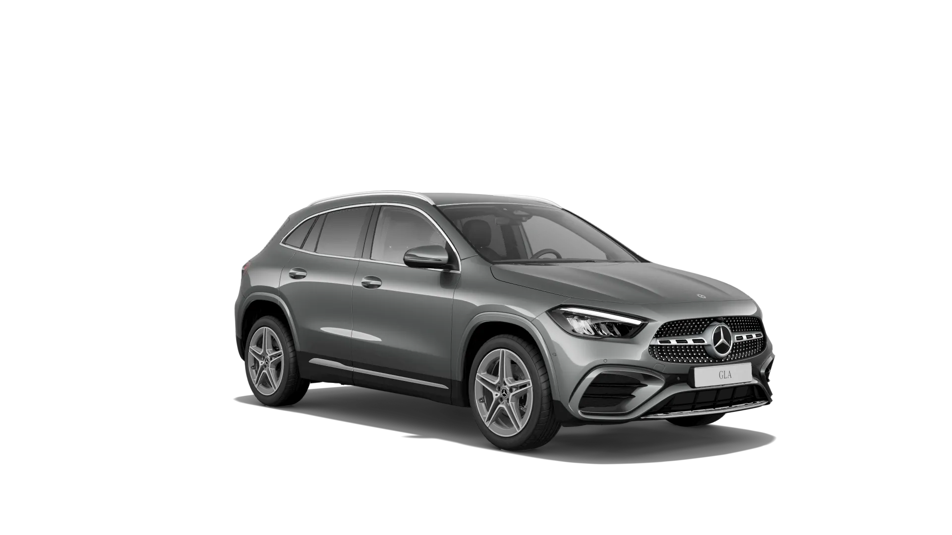GLA (H247-fl), Linie AMG, Metalická šedá mountain, front