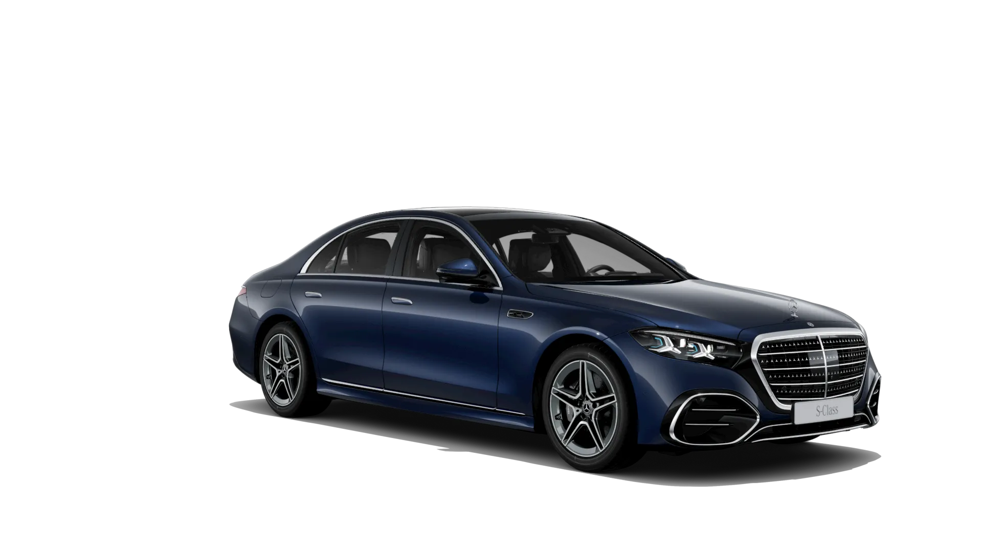 Třída S (W223-fl), Linie AMG, Metalická modrá nautic, front