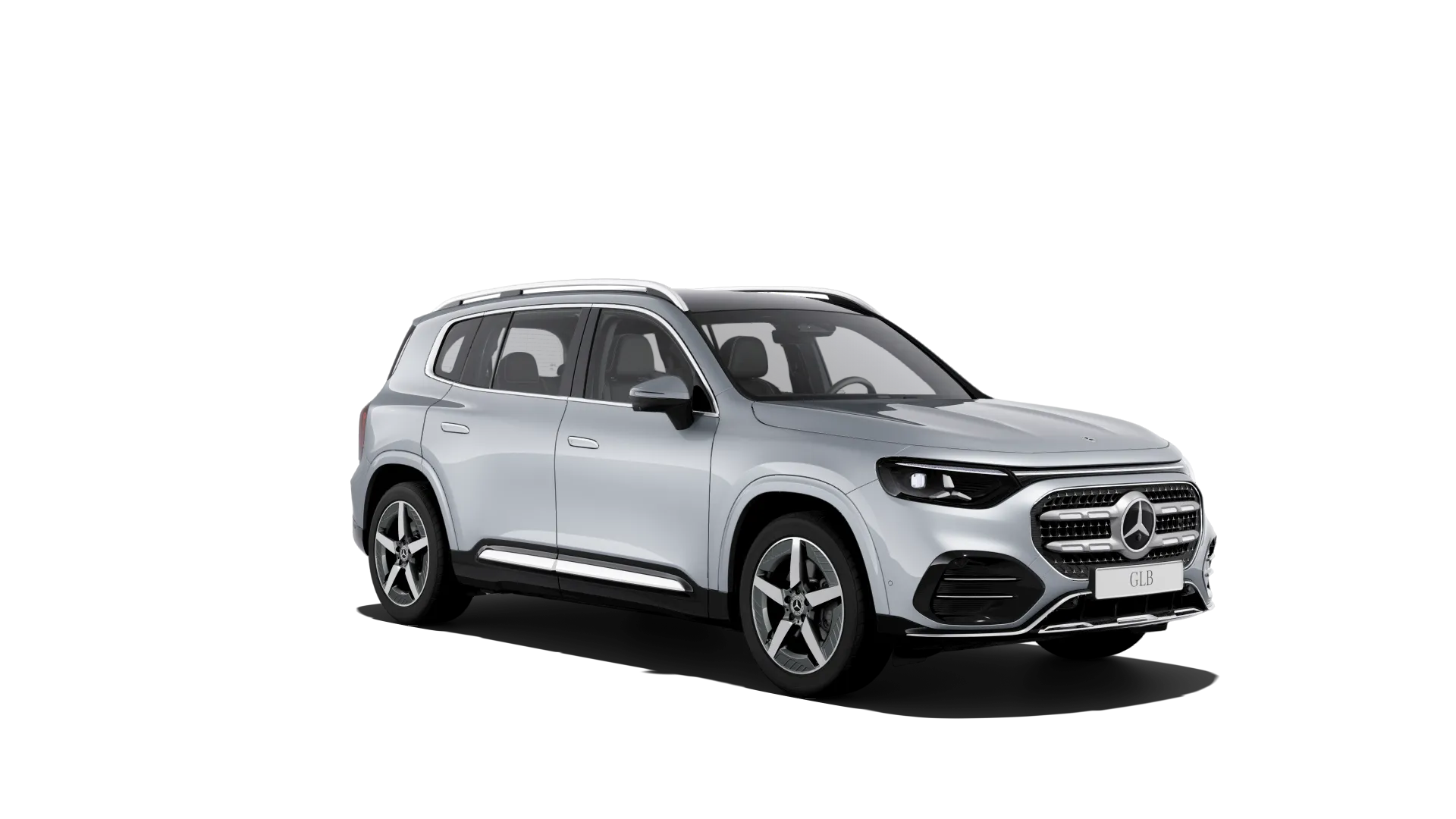GLB (X248), Linie AMG, Metalická stříbrná high-tech, front