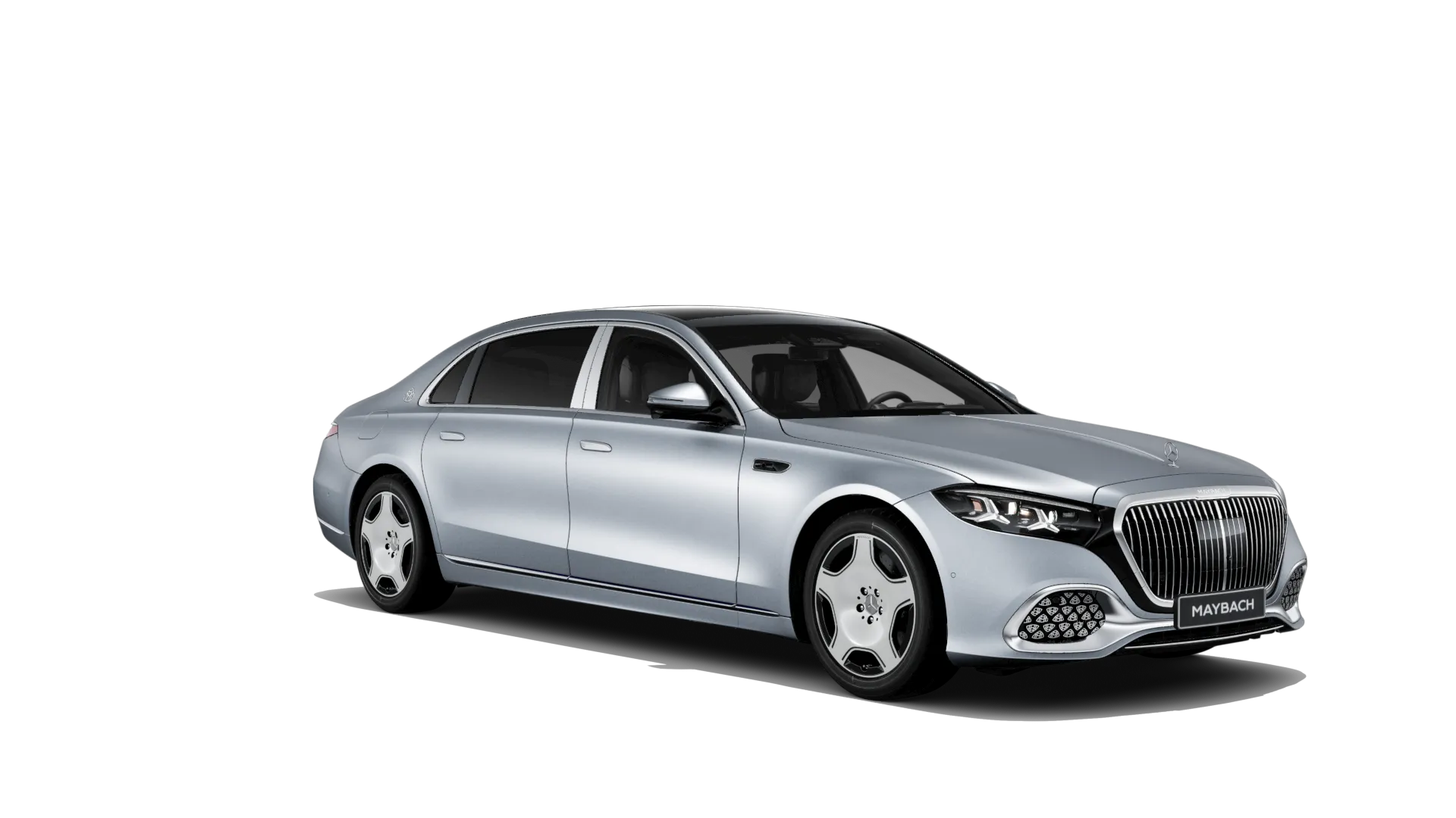 Mercedes-Maybach Třída S (Z223-fl), Sada Exclusive, Magno stříbrná high-tech MANUFAKTUR exclusive, front