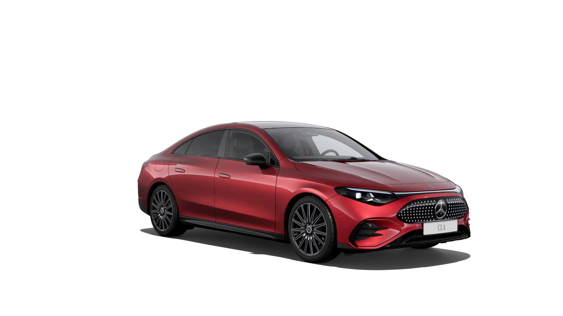 CLA (C174), Linie AMG Plus, Metalická červená patagonia MANUFAKTUR, front