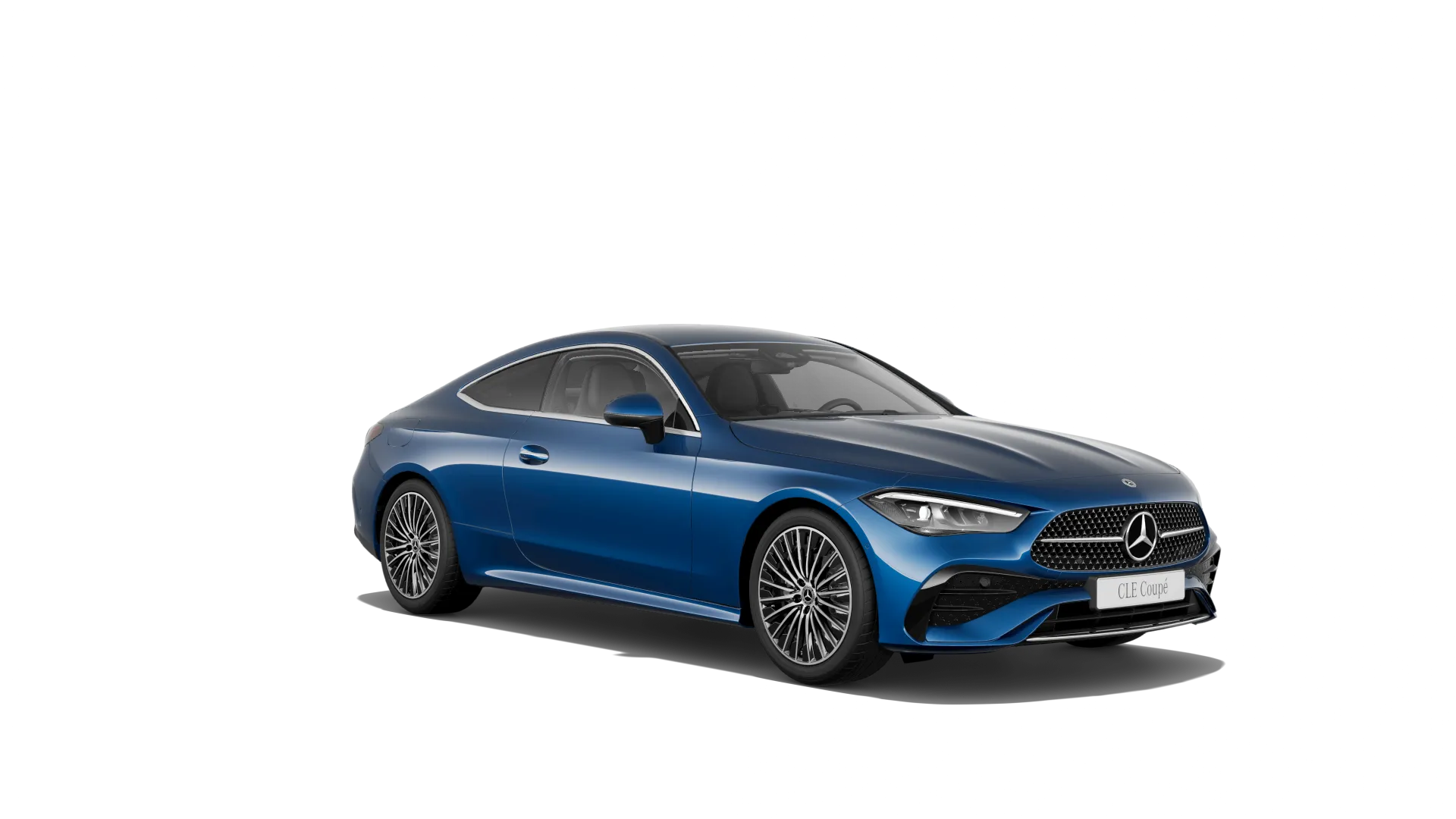 CLE kupé (C236), Linie AMG, Metalická modrá spectral, front