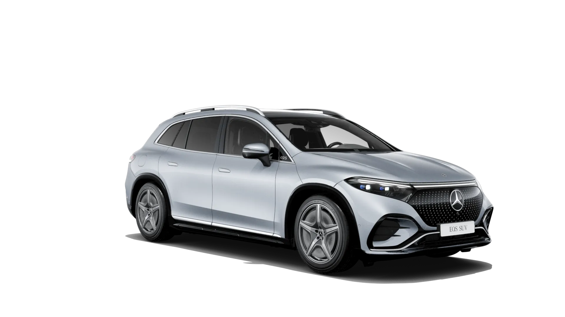 EQS SUV (X296), Linie AMG exteriér, Metalická stříbrná high-tech, front