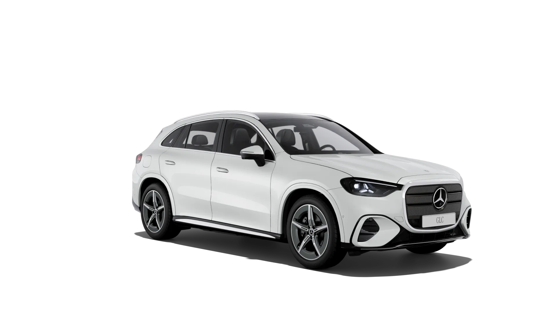 GLC (X540), Linie AMG, Bílá opalite bright MANUFAKTUR, front