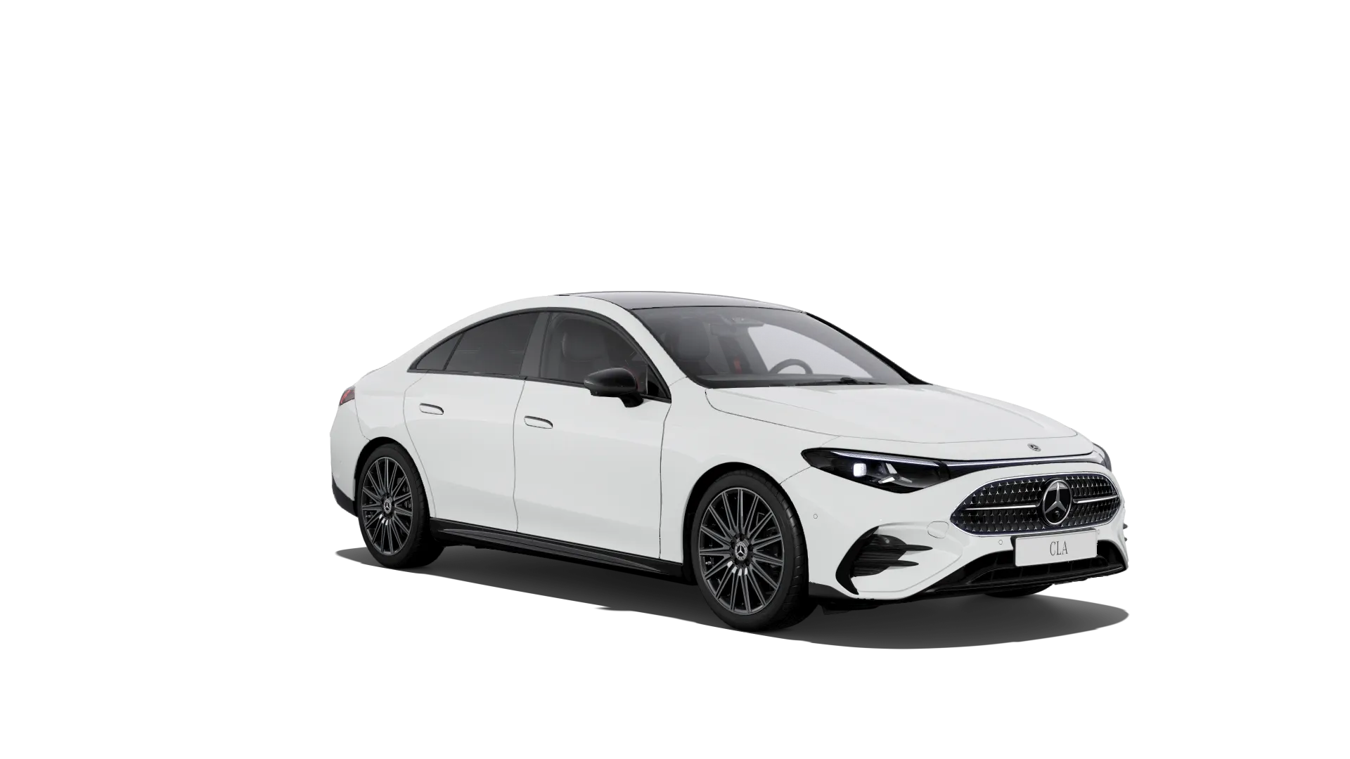 CLA (C178), Linie AMG Plus, Nemetalická bílá polar, front
