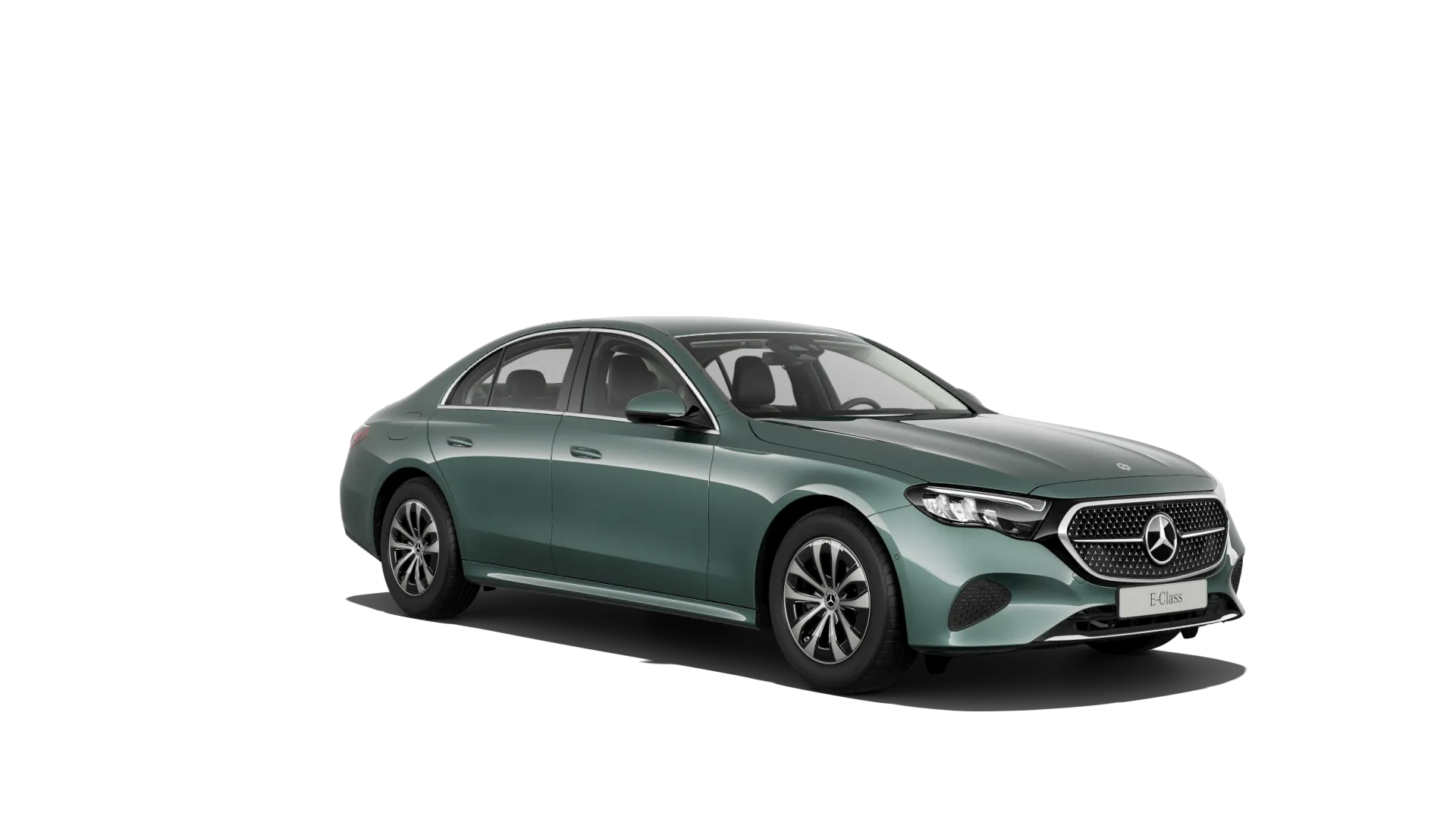 Třída E sedan (W214), Linie AVANTGARDE exteriér, Metalická stříbrná verde, front