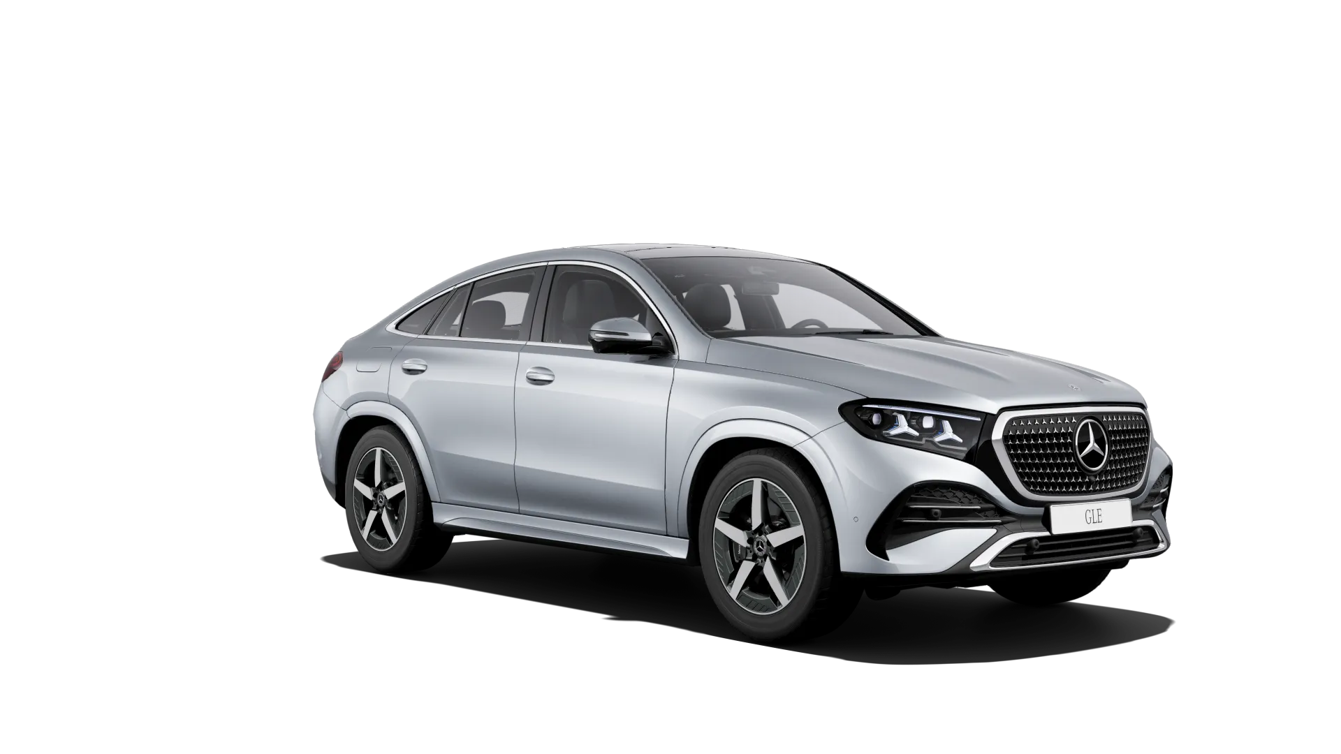 GLE kupé (C167-fl2), Linie AMG, Metalická stříbrná high-tech, front