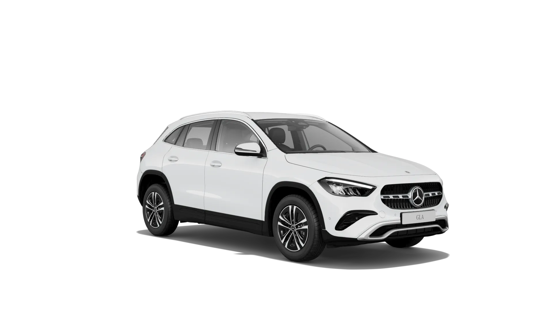 GLA (H247-fl), Linie Progressive, Nemetalická bílá polar, front