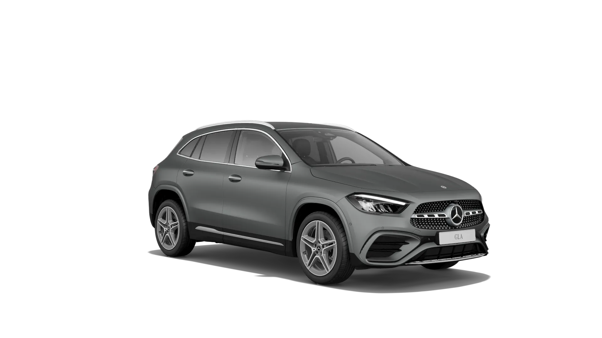 GLA (H247-fl), Linie AMG, Magno šedá mountain MANUFAKTUR, front