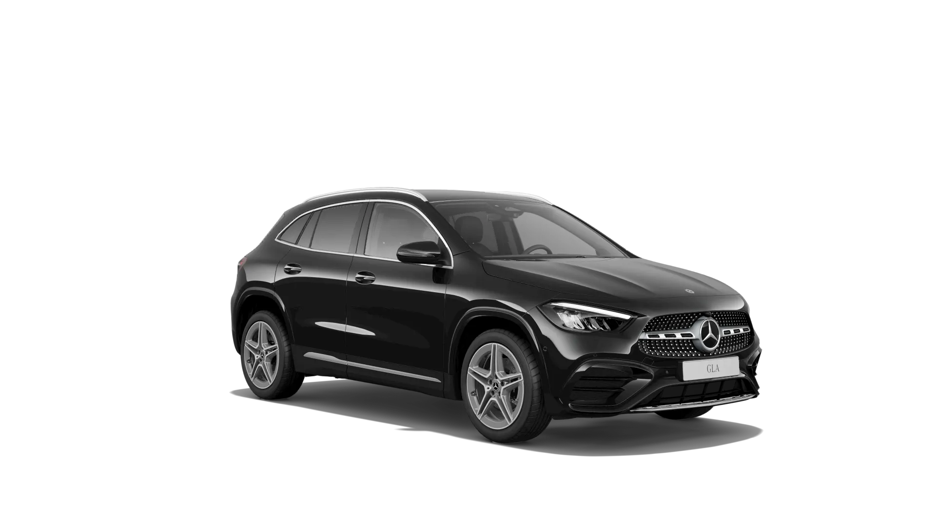 GLA (H247-fl), Linie AMG, Nemetalická černá night, front