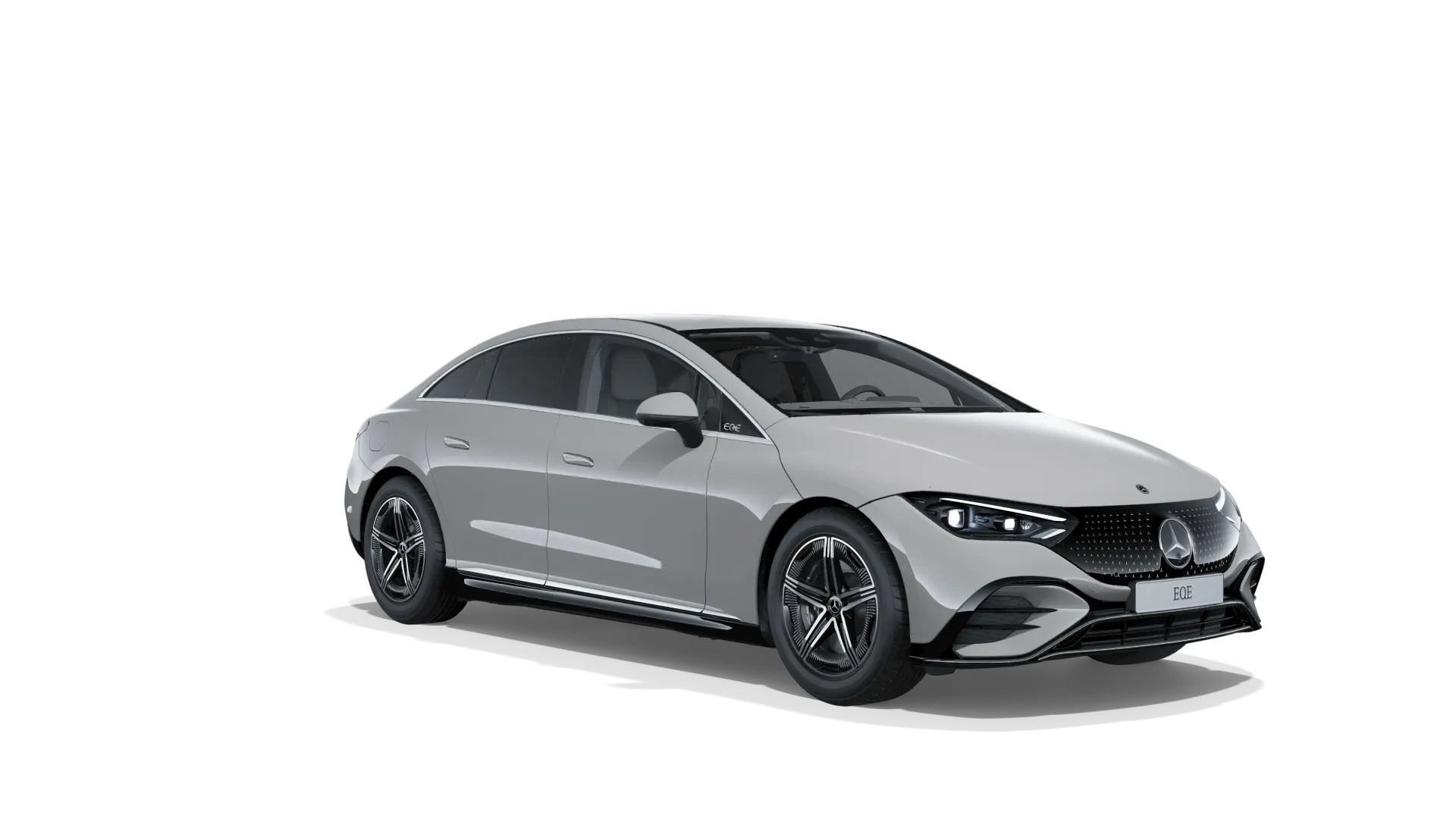 EQE sedan (V295), Sada linie AMG exteriér + linie AMG interiér, Nemetalická - šedá alpine MANUFAKTUR, front